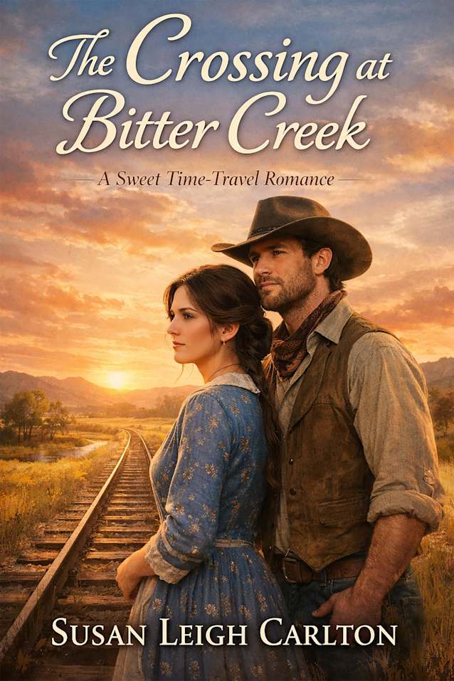 The Crossing at Bitter Creek: A Time-Travel Western Romance (Back in Time Book 20)