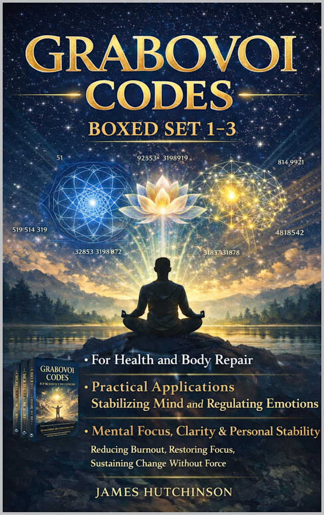 Grabovoi Codes Box Set (Books 1,2&3) Practical Applications: The Complete Box Set - Mental Focus, Emotional Regulation & Long-Term Stability
