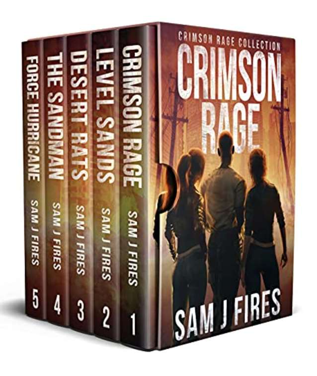 Crimson Rage The Collection: A Post-Apocalyptic Survival Thriller: Books 1-5