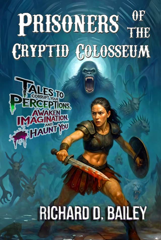 Prisoners of the Cryptid Colosseum: Supernatural sci-fi thriller short stories to corrupt your perceptions, awaken imagination and haunt you