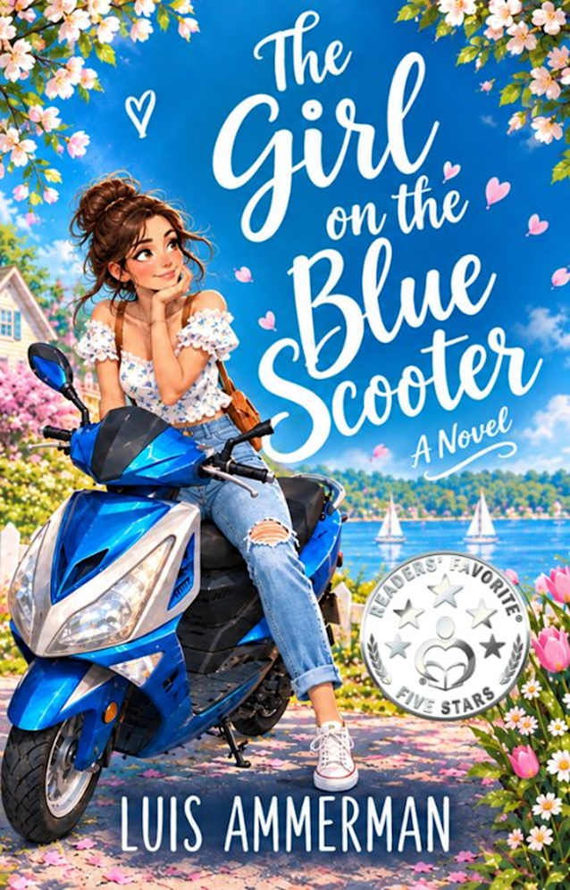 The Girl on the Blue Scooter