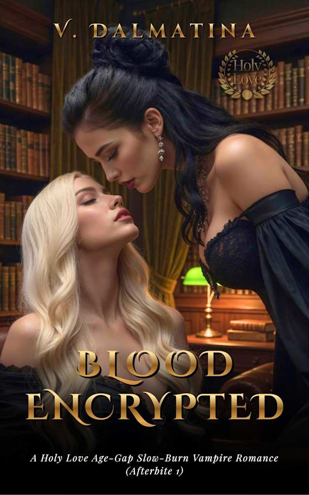 Blood Encrypted: A Holy Love Age-Gap Slow-Burn Vampire Romance (Afterbite 1)