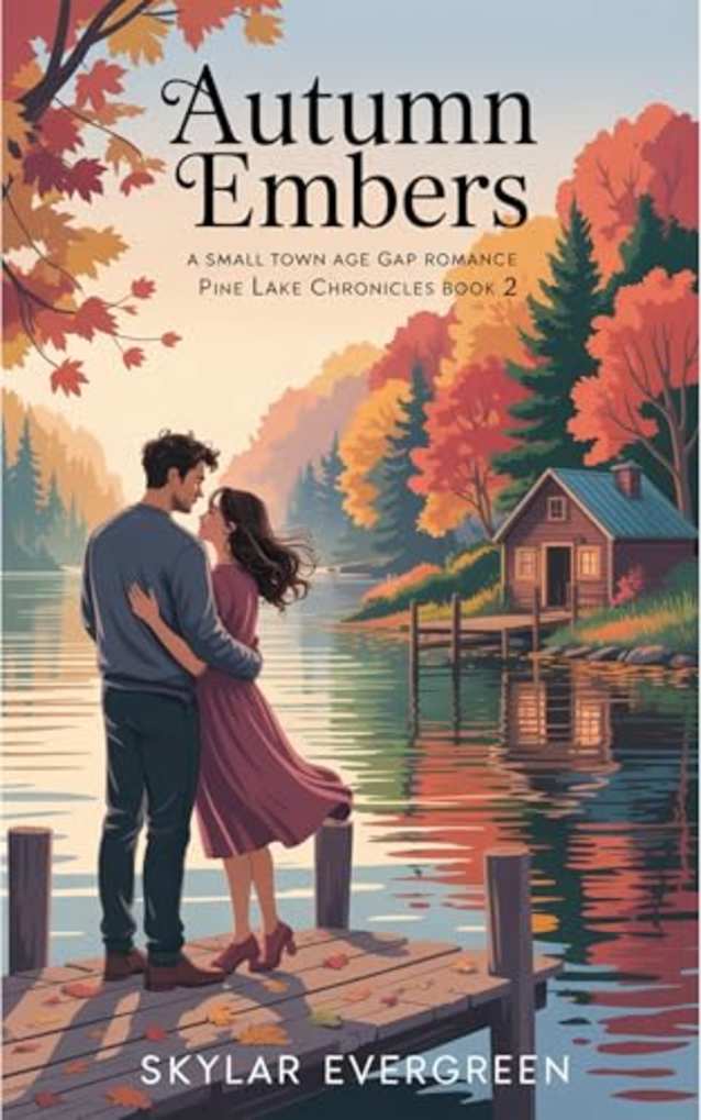 Autumn Embers: A Small Town Age Gap Romance (Pine Lake Chronicles Book 2)