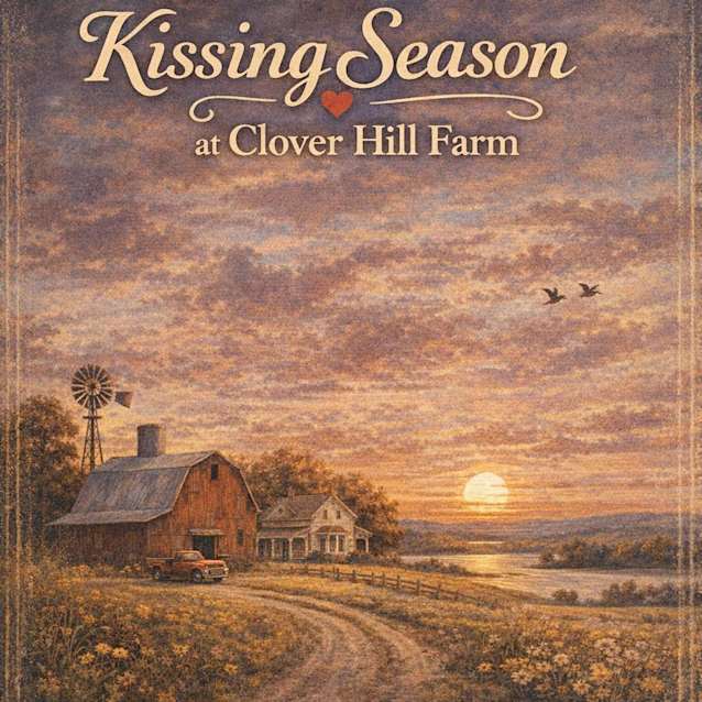 Kissing Season at Clover Hill Farm: A Sweet Small-Town Farm Romance Set in Iowa, 1987