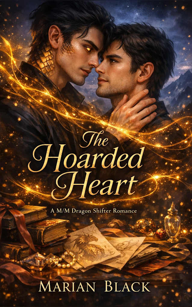 The Hoarded Heart: A M/M Dragon Shifter Romance