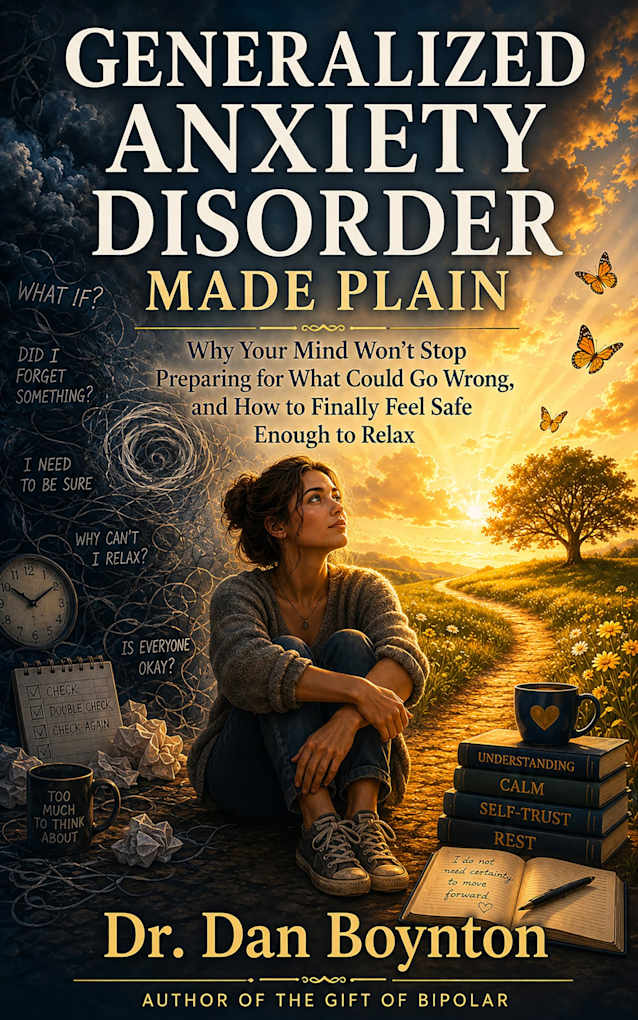 Generalized Anxiety Disorder Made Plain: Why Your Mind Won’t Stop Preparing for What Could Go Wrong, and How to Finally Feel Safe Enough to Relax