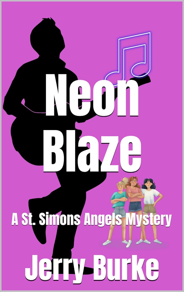 Neon Blaze: A St. Simons Angels Mystery (St. Simons Angels Mysteries Book 7)