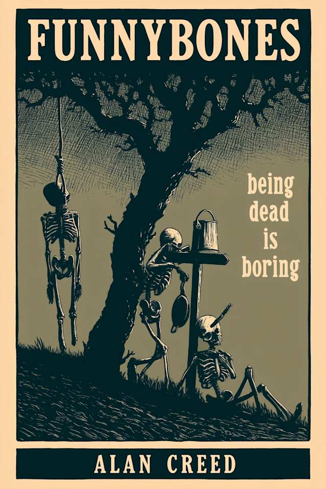 Funnybones: A Dark Absurdist Fantasy Satire Novella