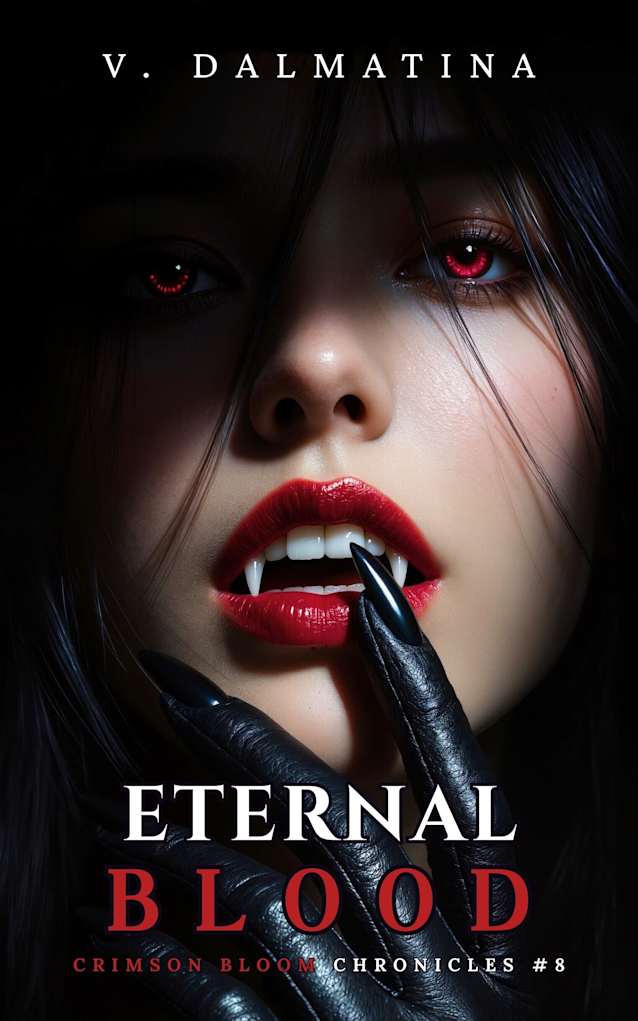 Eternal Blood: A Dark Sapphic Portal Fantasy Romance (Crimson Bloom Chronicles #8)