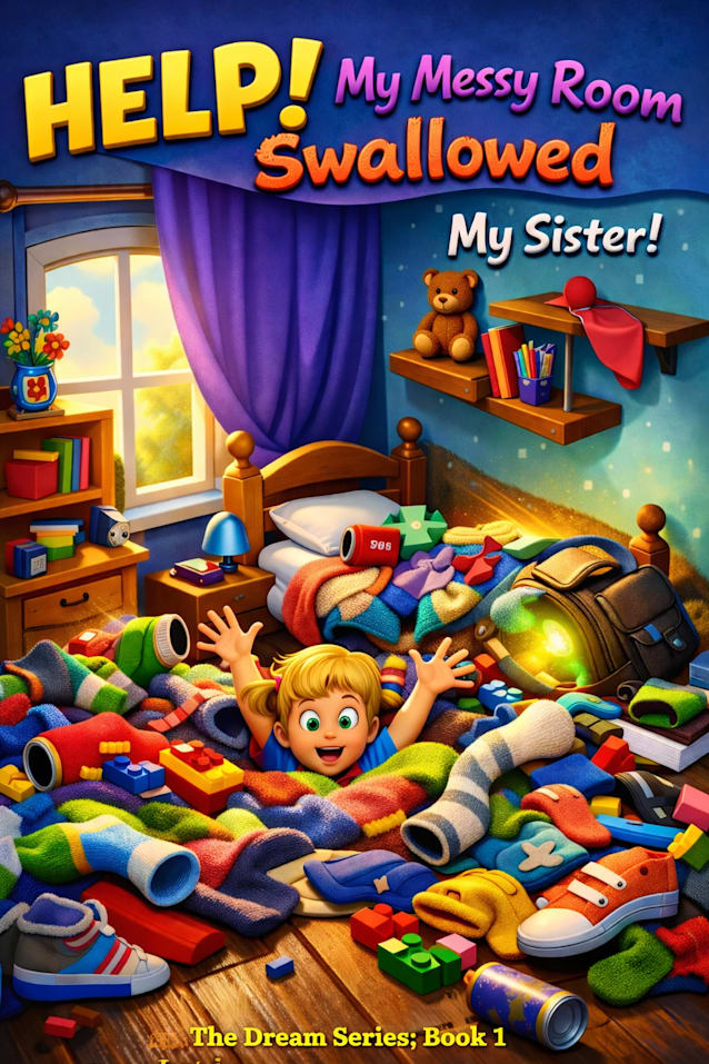 Help! My Messy Room Swallowed My Sister! (The Dream Series Book 1)