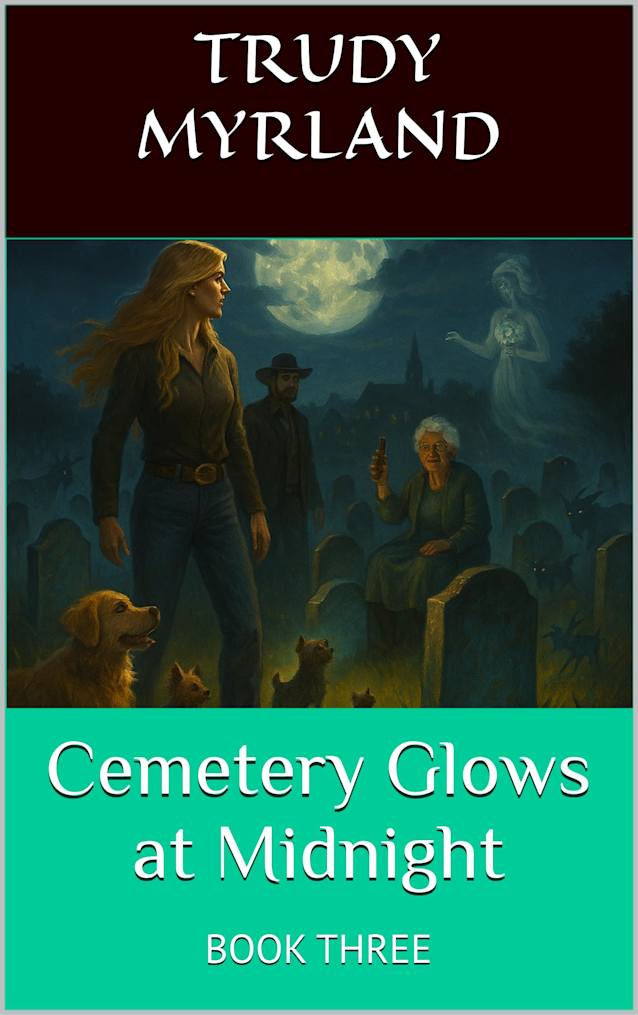 Cemetery Glows at Midnight: BOOK THREE (Ghost Town of SoreAss Creek - Whiskey Gulch 3)