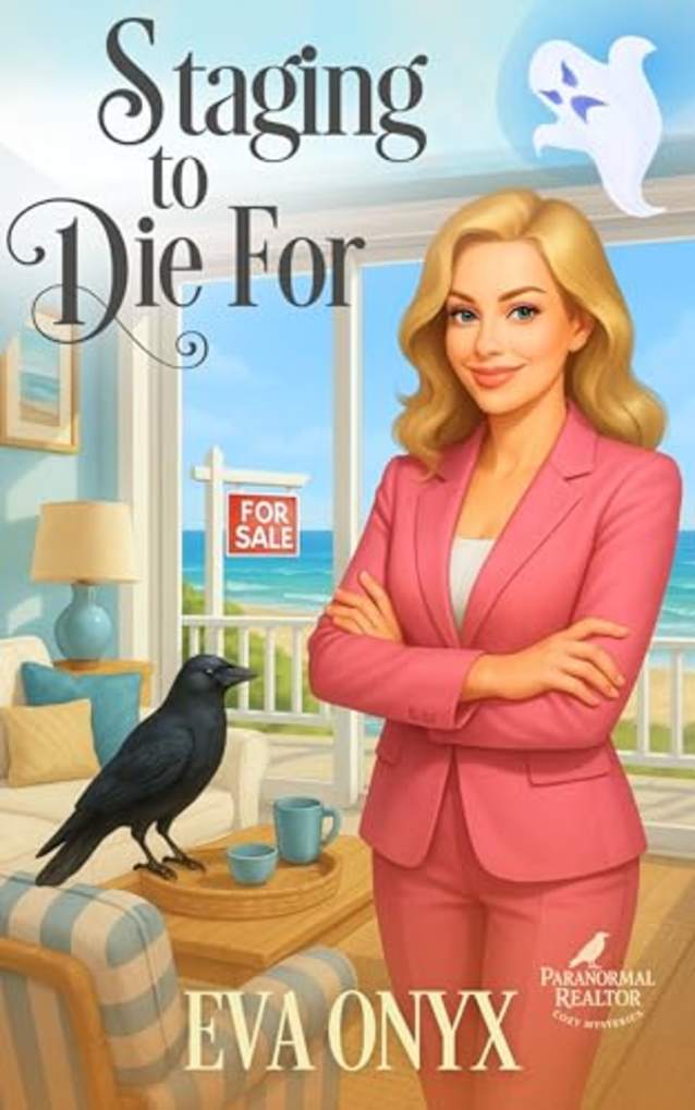 Staging to Die For: A seaside cozy mystery (Paranormal Realtor Cozy Mysteries Book 5)