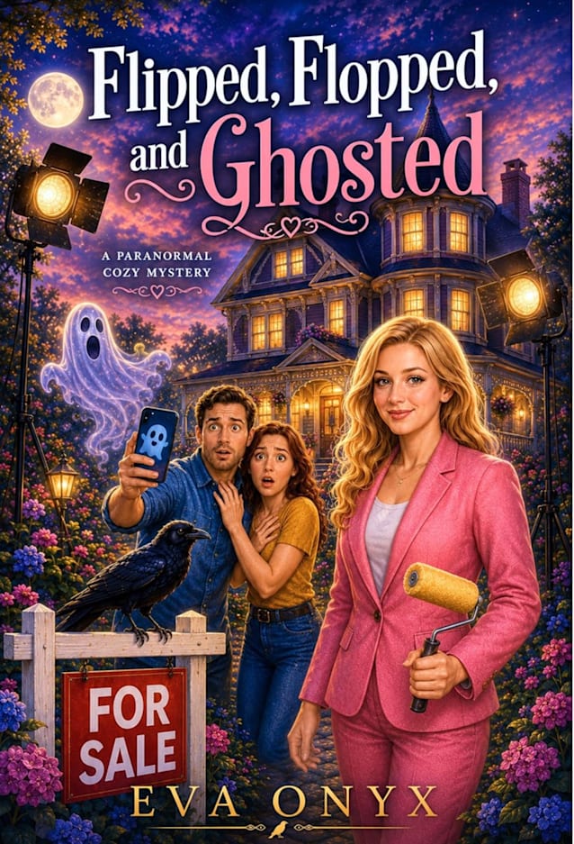 Flipped, Flopped and Ghosted (Paranormal Realtor Cozy Mysteries Book 6)