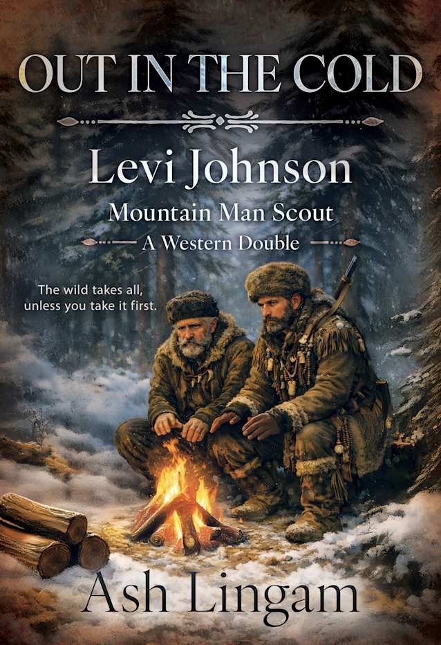 Out in the Cold: A Western Double (Levi Johnson Mountain Man Scout Book 8)