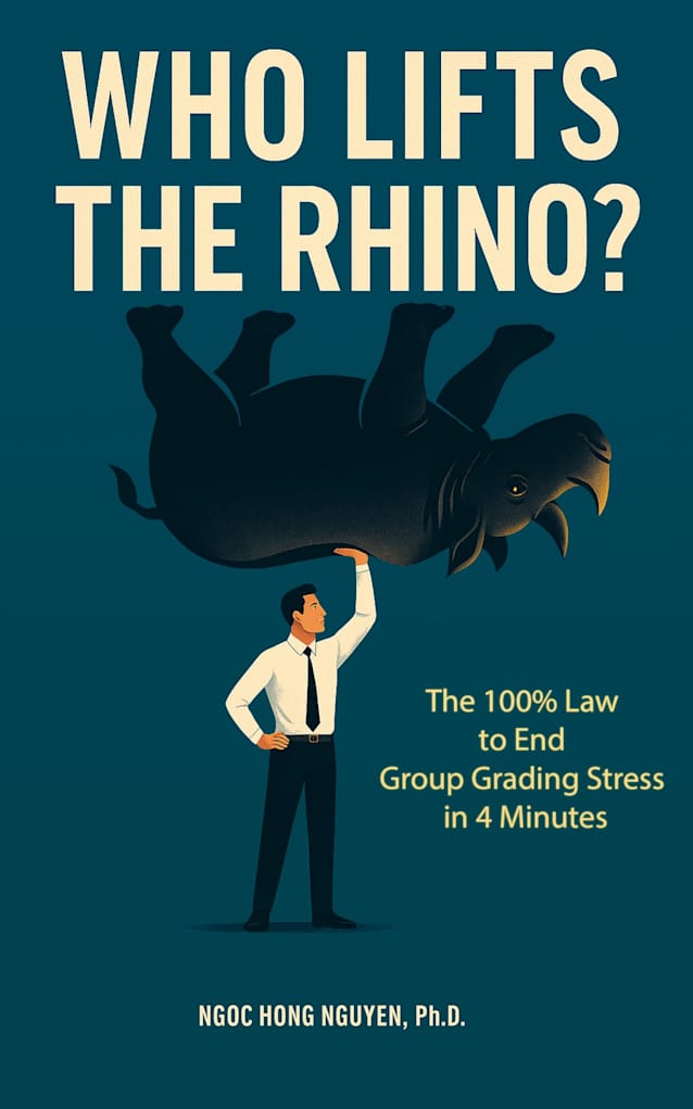 Who Lifts the Rhino?: The 100% Law to End Group Grading Stress in 4 Minutes