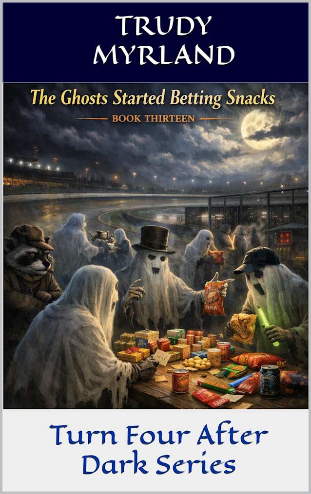 The Ghosts Started Betting Snacks: BOOK THIRTEEN (Turn Four After Dark 13)