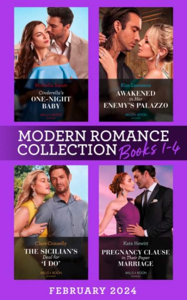 Modern Romance February 2024 Books 1-4