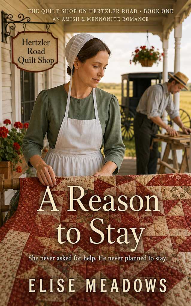 A Reason to Stay : An Amish and Mennonite Christian Romance (The Quilt Shop on Hertzler Road Book 1)