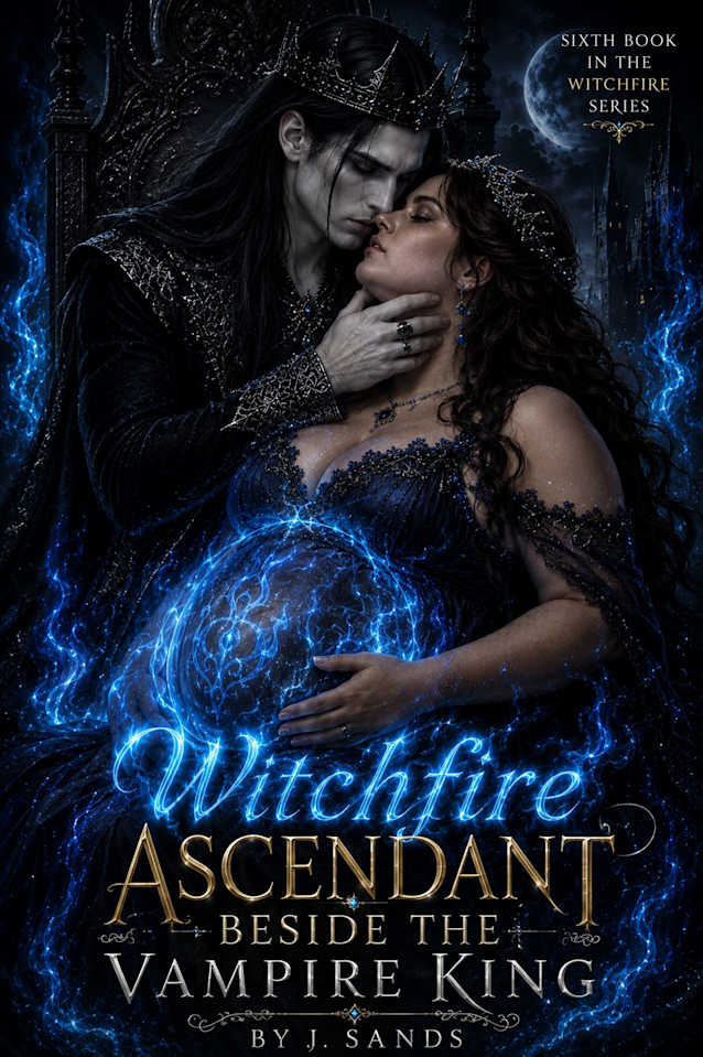 Witchfire Ascendant Beside the Vampire King: A Steamy Paranormal Romance Featuring Fated Mates, a Dhampir Heir, Royal Intrigue, and Forbidden Magic