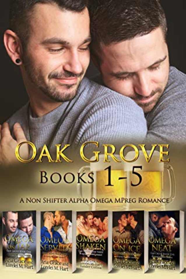 Oak Grove Books 1-5: Nonshifter M/M MPreg Romance