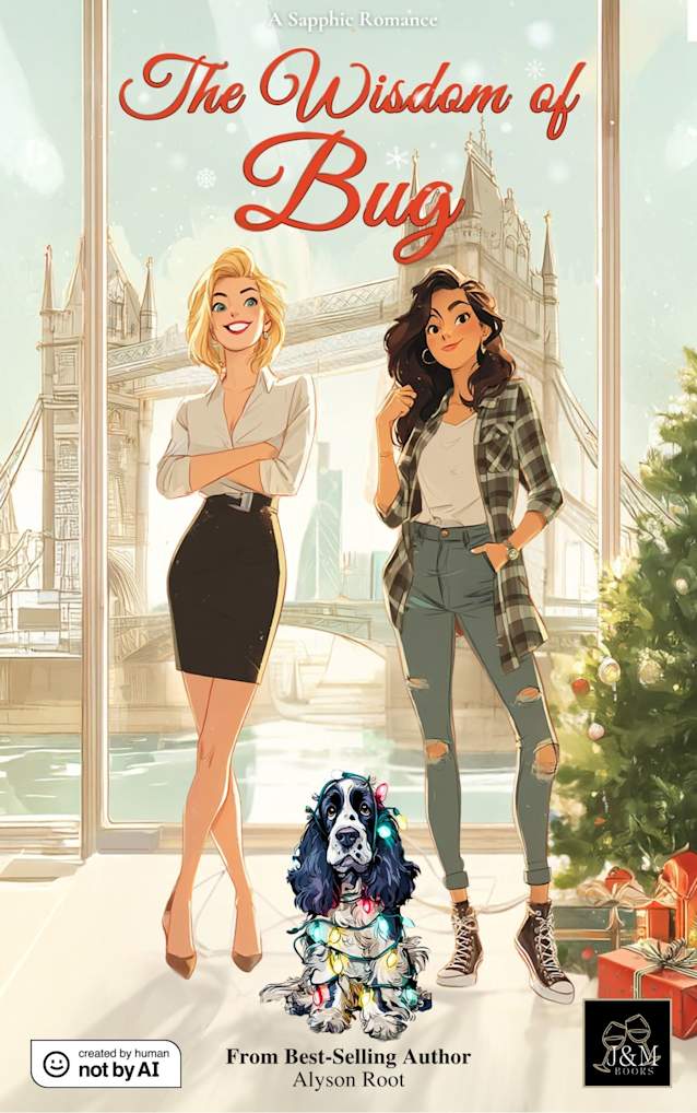 The Wisdom of Bug: A Festive, Slow-Burn Sapphic Romcom with British Charm and One Very Naughty Dog (The Christmas CEO Collection Book 1)