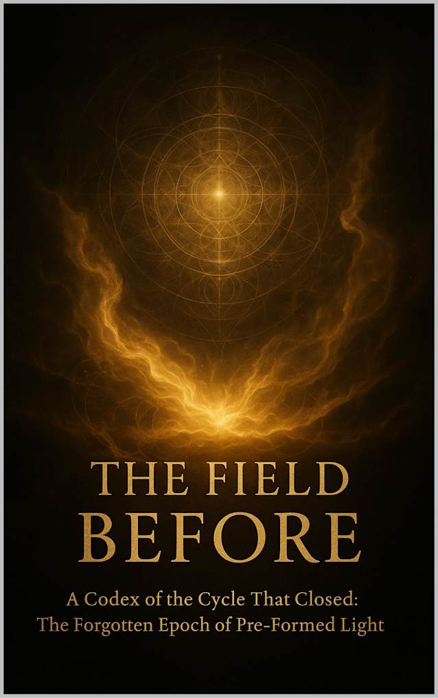 The Field Before: A Codex of the Cycle That Closed - The Forgotten Epoch of Pre-Formed Light