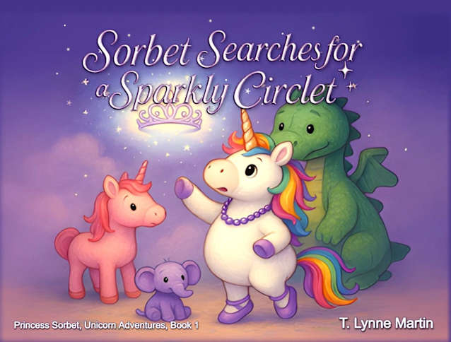 Sorbet Searches for A Sparkly Circlet: Book 1 (Princess Sorbet, Unicorn Adventures)