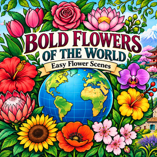 Bold Flowers of the World
