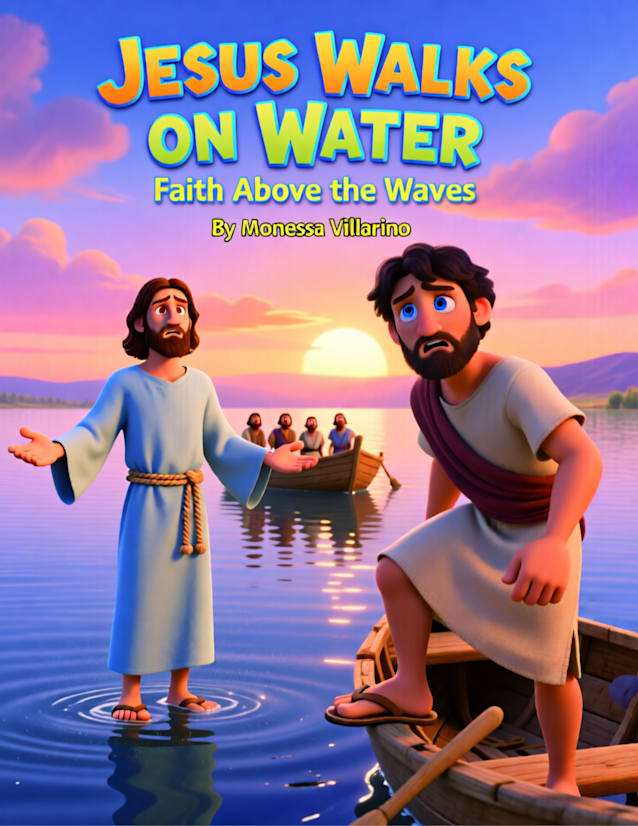 Jesus Walks on Water Faith Above the Waves