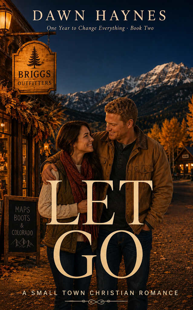 Let Go: A Small Town Christian Romance (One Year to Change Everything Book 2)