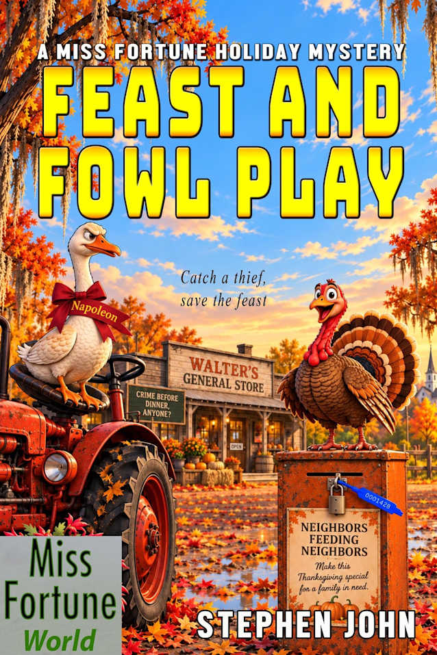 Feast and Fowl Play (Miss Fortune Holiday Series, #5)