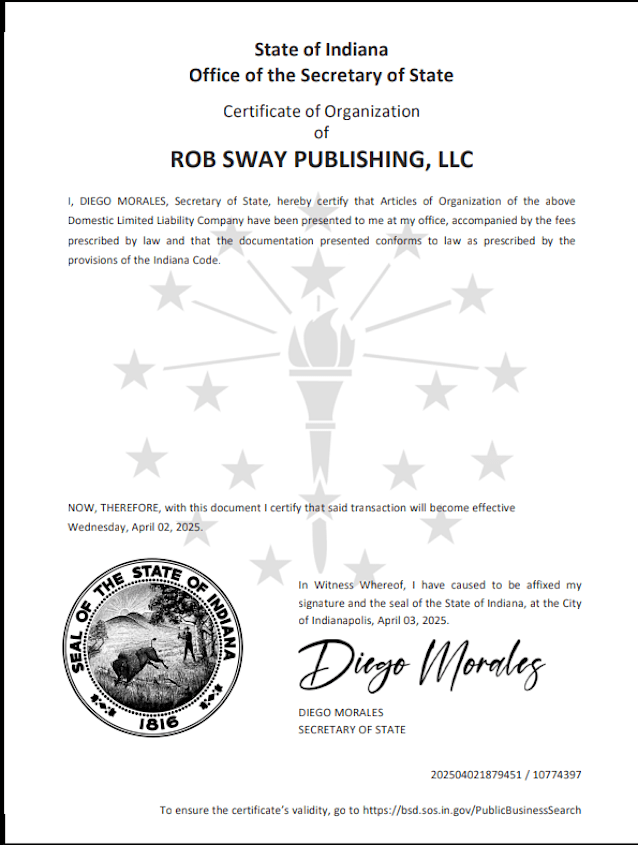 Rob Sway Publishing 