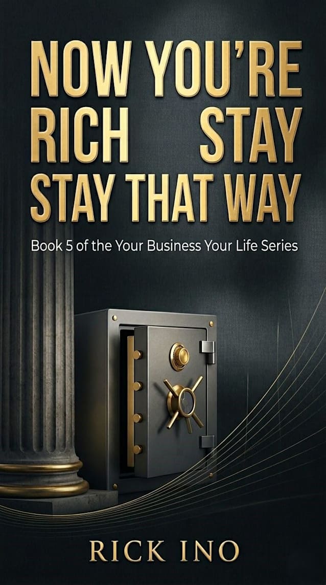 NOW YOU’RE RICH - STAY THAT WAY: The Entrepreneur’s Guide to Wealth Mindset, Smart Money and Building a Life That Lasts 