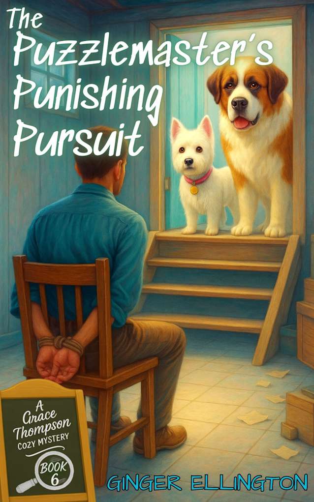 The Puzzlemaster’s Punishing Pursuit: A Grace Thompson Cozy Mystery Series Book 6