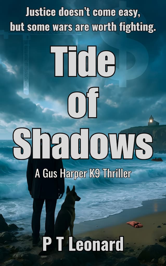 Tide of Shadows: An Action Thriller (The Gus Harper K9 Thrillers Book 1)