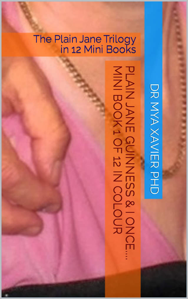 PLAIN JANE GUINNESS & I ONCE....Mini Book 1 of 12 in Colour: The Plain Jane Trilogy in 12 Mini Books