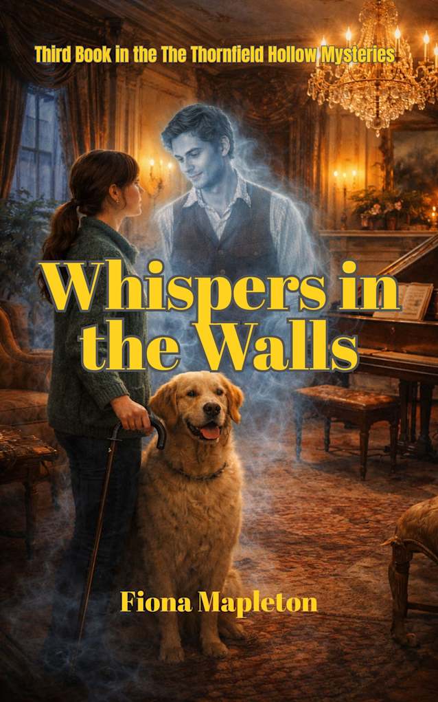 Whispers in the Walls: A Cozy Mystery Romance Where a Blind Paranormal Investigator Uncovers a 137-Year-Old Murder (The Thornfield Hollow Mysteries Book 3)