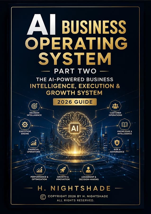 AI BUSINESS OPERATING SYSTEM — PART TWO —: THE AI-POWERED BUSINESS INTELLIGENCE, EXECUTION & GROWTH SYSTEM 2026 Guide (The Problem Solver Series Book 24)