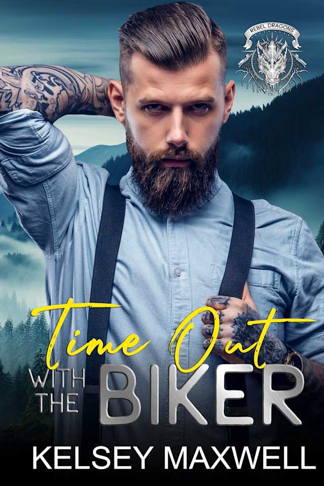 Time Out With The Biker: An Age Gap, Forced Proximity, Snowed-in MC Romance (Rebel Dragons MC) (Rebel Dragons Motorcycle Club Book 1)
