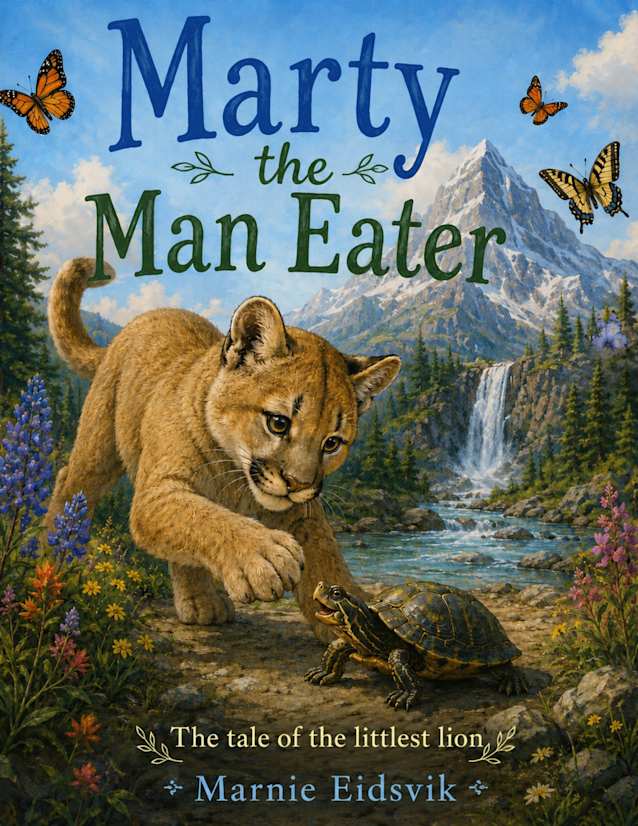 Marty the Man Eater: The Tale of the Littlest Lion