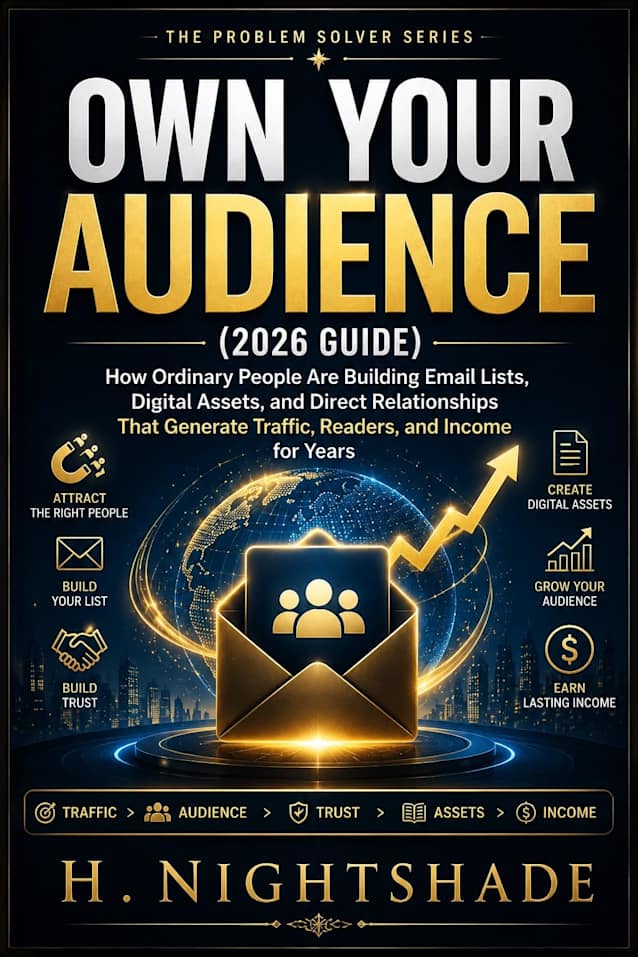 OWN YOUR AUDIENCE (2026 Guide): How Ordinary People Are Building Email Lists, Digital Assets, and Direct Relationships That Generate Traffic, Readers, ... Years (The Problem Solver Series Book 12)