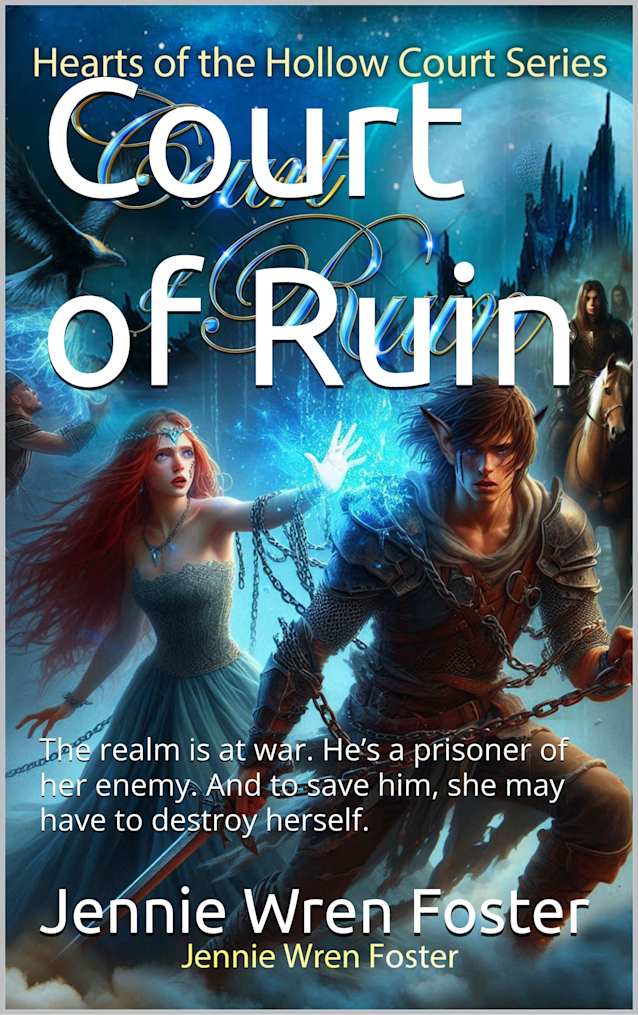 Court of Ruin: The realm is at war. He’s a prisoner of her enemy. And to save him, she may have to destroy herself. (Hearts of the Hollow Court Book 4)