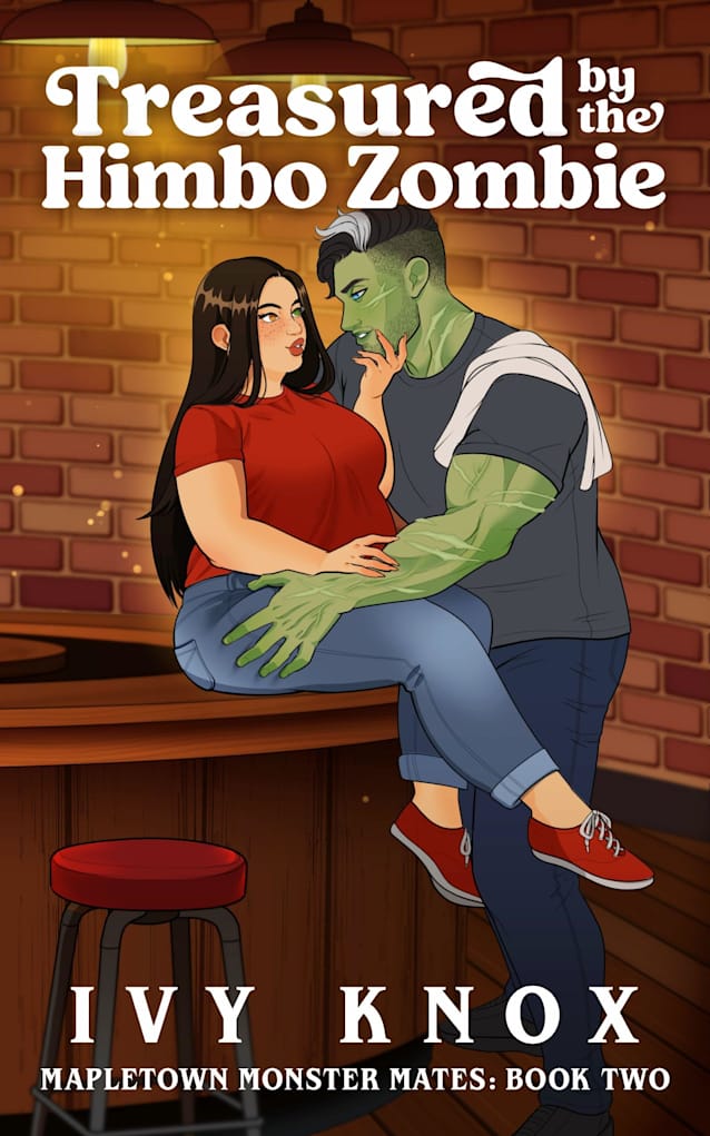 Treasured by the Himbo Zombie: Mapletown Monster Mates: Book 2 (A Friends to Lovers Romance)