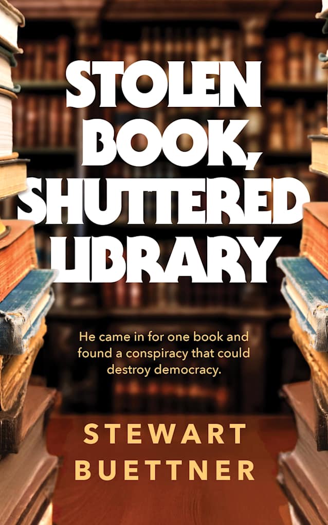 Stolen Book Shuttered Library