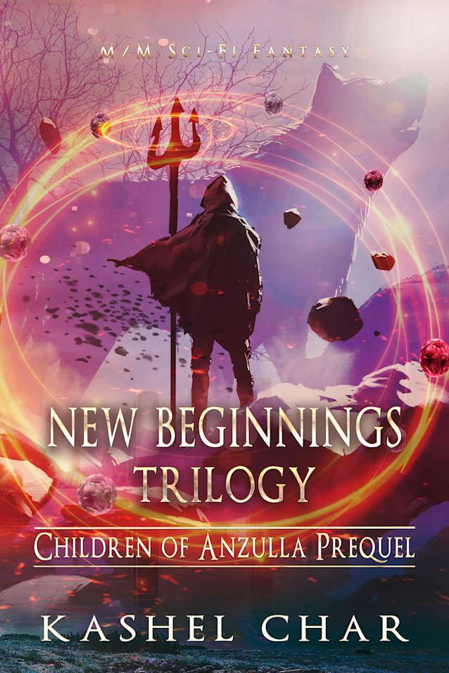 New Beginnings Trilogy: Children of Anzulla Prequel. M/M Sci-Fi Fantasy