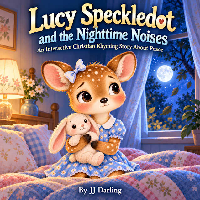 Lucy Speckledot and the Nighttime Noises: An Interactive Christian Rhyming Story About Peace | Perfect for Kids Ages 3-5 (Little Hearts, Big Fruit)