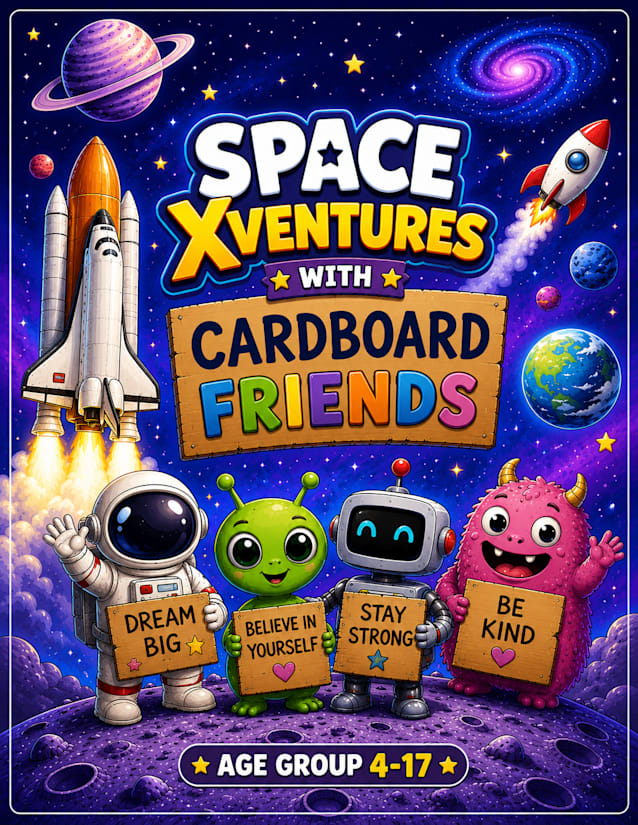 Space Xventures With Cardboard Friends