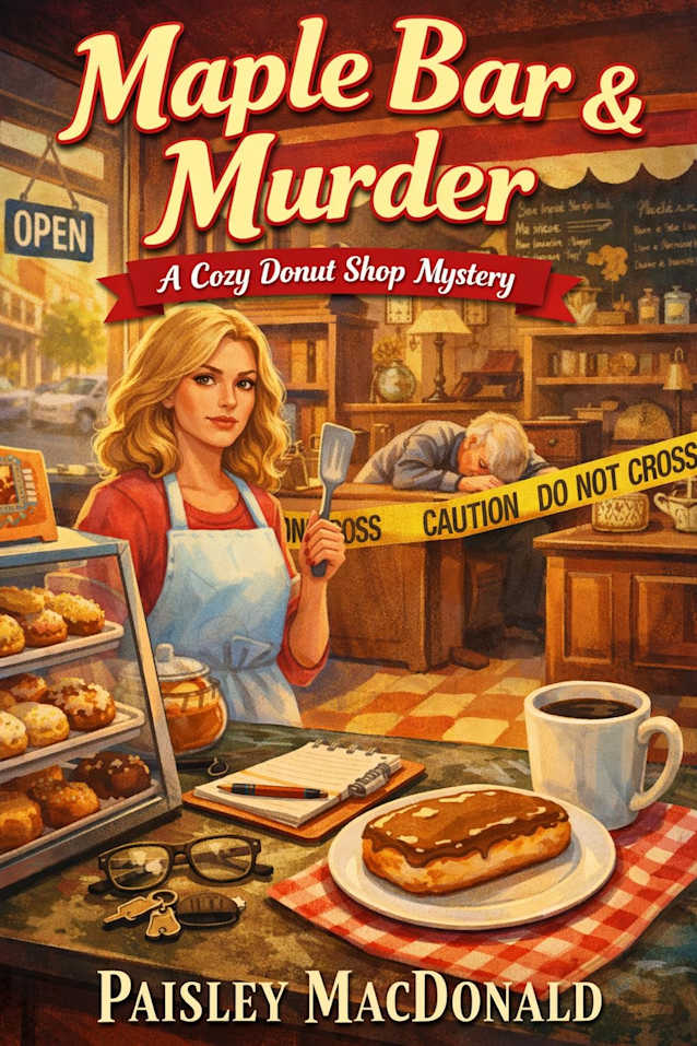 Maple Bar & Murder: A Cozy Donut Shop Mystery