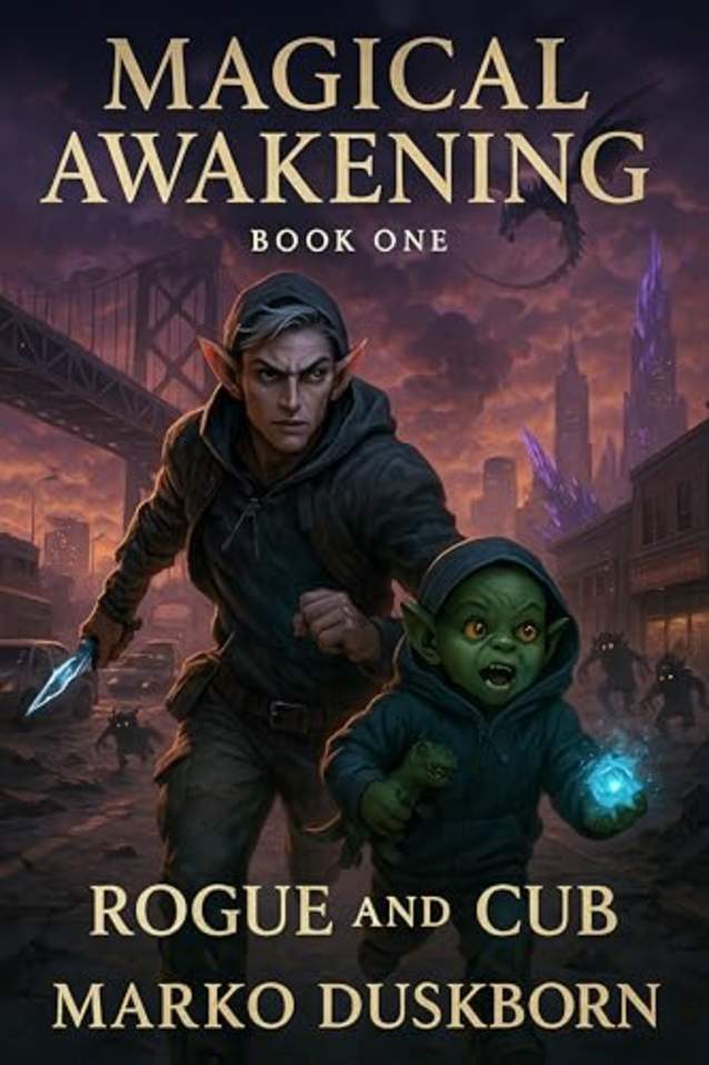 Magical Awakening: Book One - Level Up, Protect the Kid, Save the World — A LitRPG Adventure (Rogue and Cub 1)