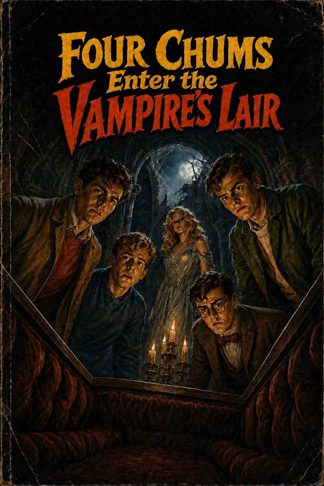 The Four Chums Enter the Vampire’s Lair